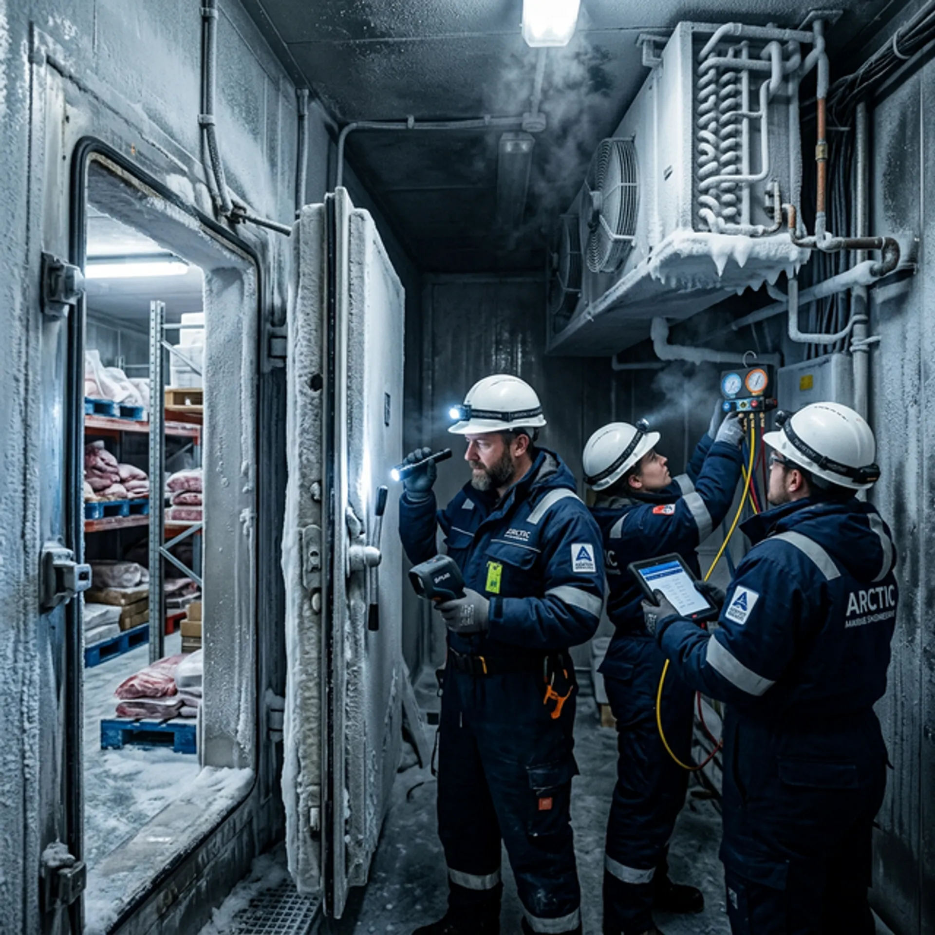 Cold Storage Refrigeration Service Background