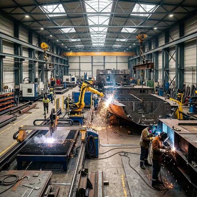 Custom Spare Parts Fabrication Background