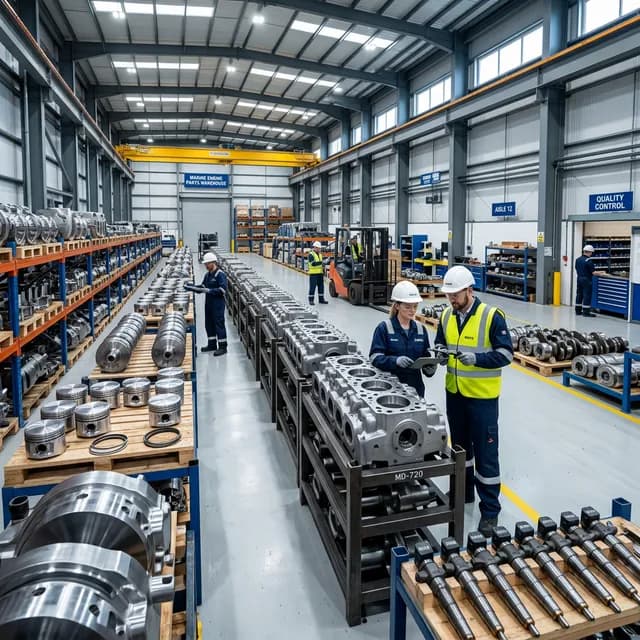 Marine Engine Parts — OEM & Aftermarket Background