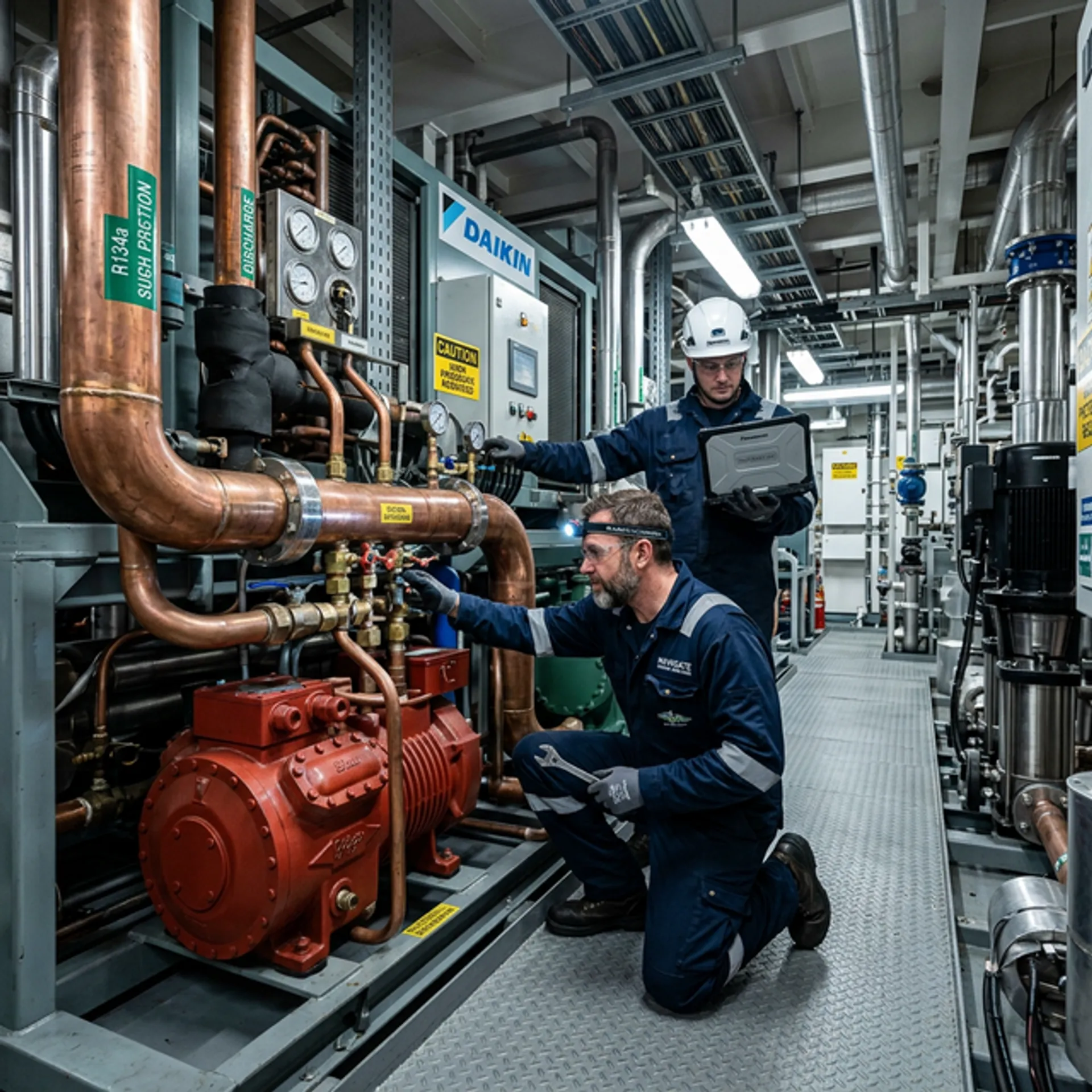 Marine HVAC & Refrigeration Solutions Background