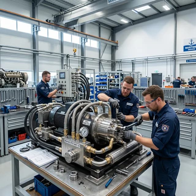 Hydraulic Pump & System Overhaul Background