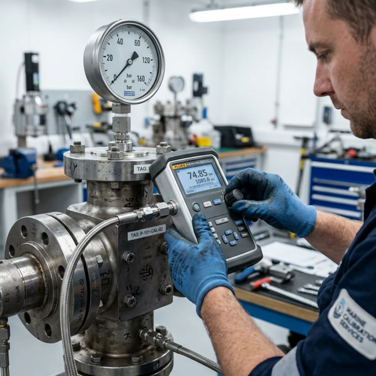 Marine Tools & Equipment Calibration performed by Leon International Marine Engineers