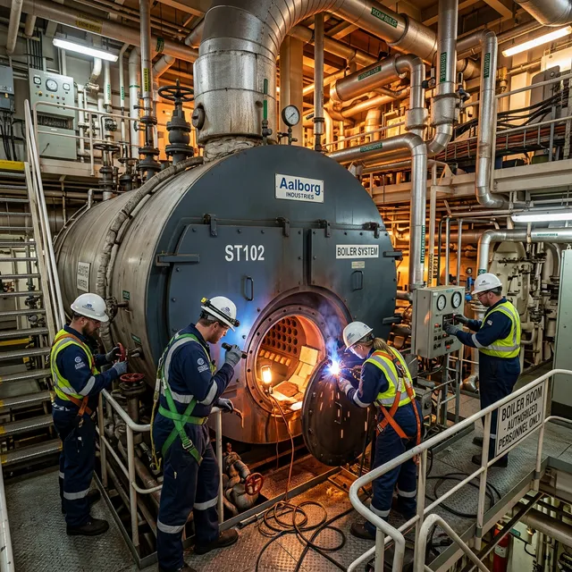 Marine Boiler Repair Services Background